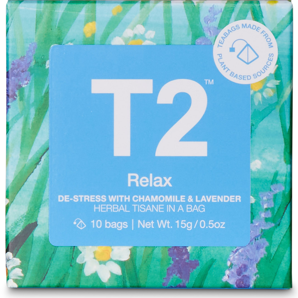 T2 Relax Teabag 10 Pack (Box of 6)