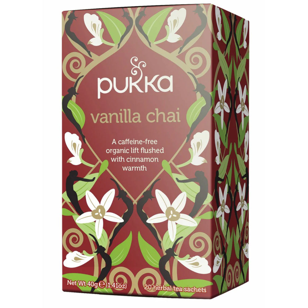 Pukka Vanilla Chai Tea 20 Bags (Box of 4)