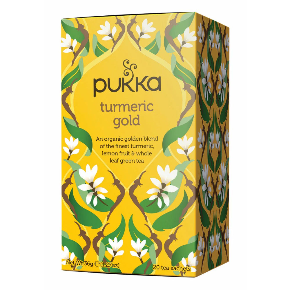 Pukka Turmeric Gold Tea 20 Bags (Box of 4)