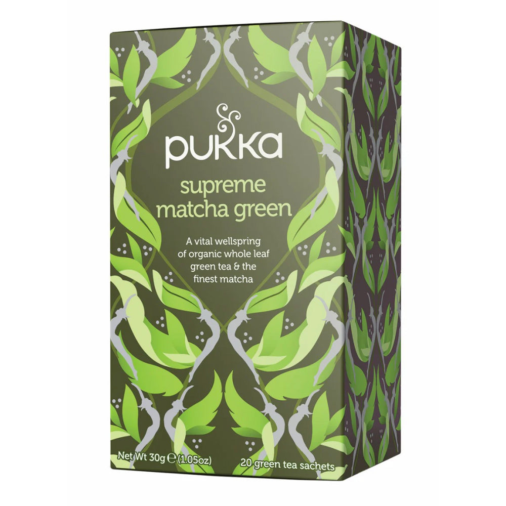 Pukka Supreme Matcha Green Tea 20 Bags (Box of 4)
