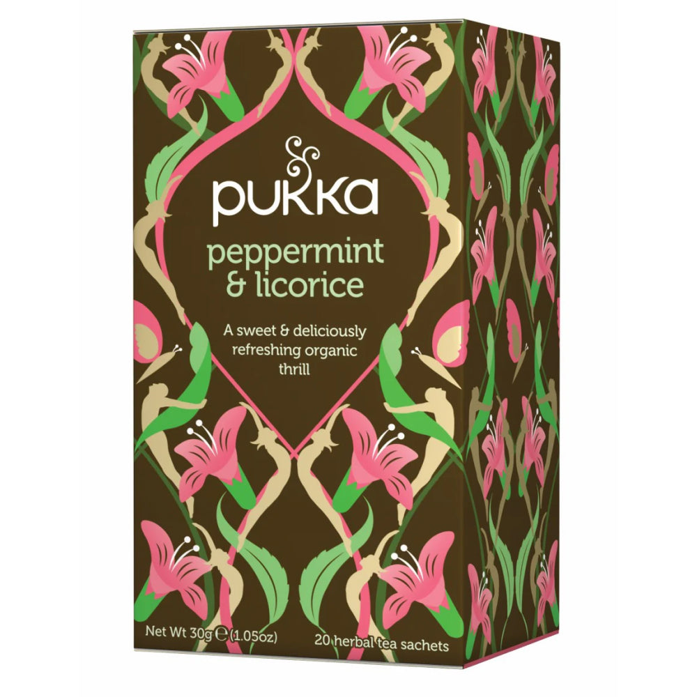 Pukka Peppermint & Licorice 20 Bags (Box of 4)