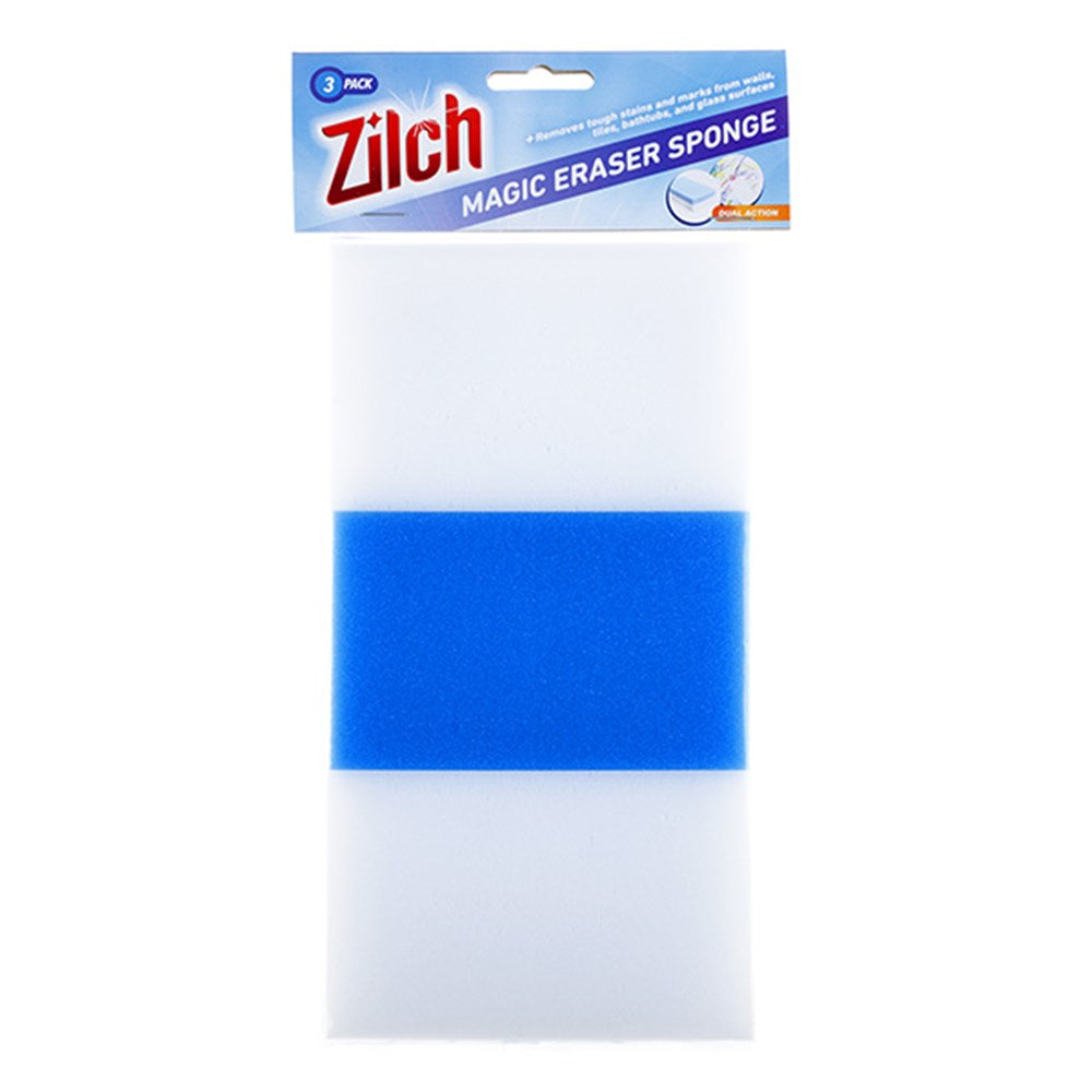 Zilch Magic Eraser Sponge 3pcs