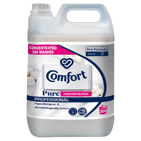 Comfort Professional Formula Pure Concentrated Fabric Softener (2 x 5L)