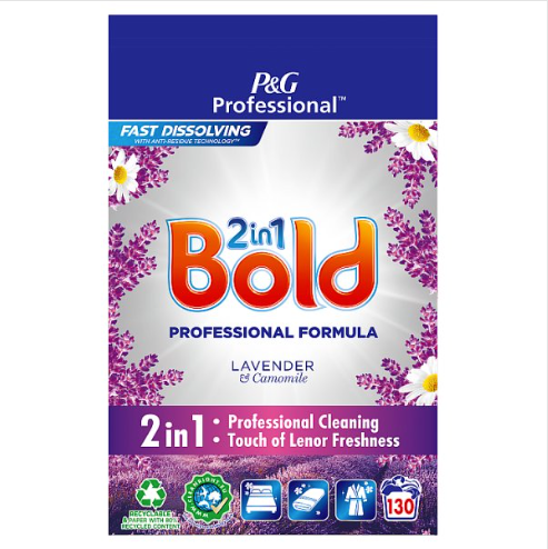 Bold Professional Powder Detergent Lavender & Camomile (120 Washes)