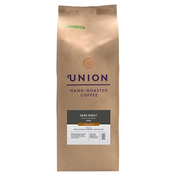 Union Hand-Roasted Coffee Dark Star Blend Dark Roast (Pack of 1)