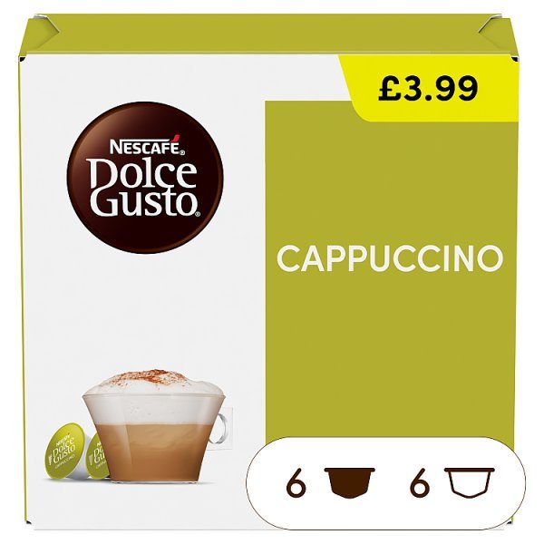 Nescafe Dolce Gusto Cappuccino 139.8g (Pack of 1)