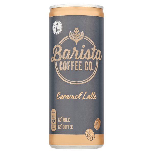 Barista Coffee Co. Caramel Latte 250ml (Pack of 12)