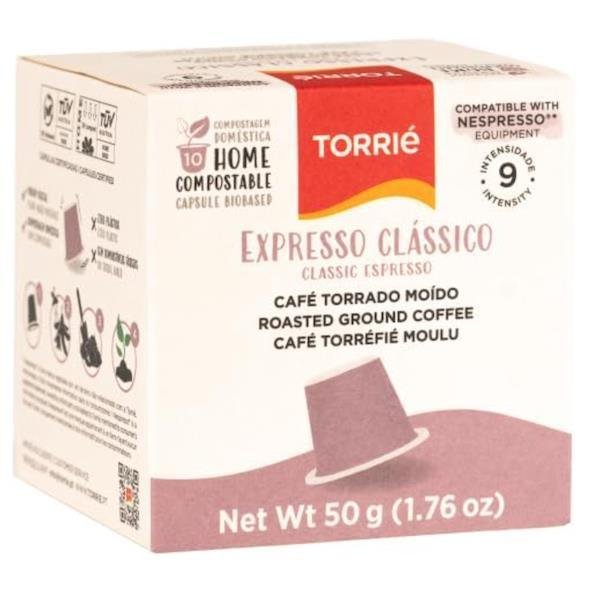 100% Home Compostable Nespresso Compatible Classic Coffee 60 Capsules (Pack of 1)