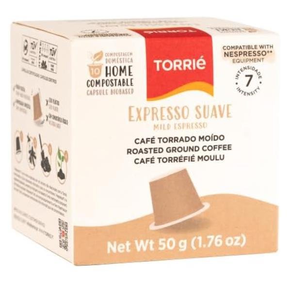 100% Home Compostable Nespresso Compatible Suave Mild Coffee 60 Capsules (Pack of 1)