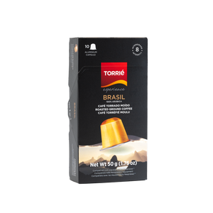 Nespresso Compatible Brasil Arabica Coffee 10 Capsules (Pack of 1)