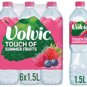 Volvic Touch of Fruit Summer Fruits Original 1.5L (6 Pack)