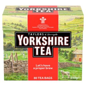 Yorkshire Tea 80 Tea Bags 250g (Pack of 10)