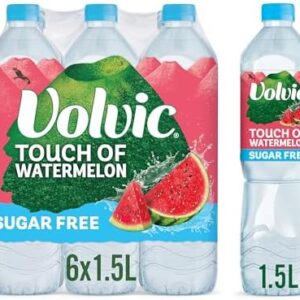 Volvic Touch of Fruit Watermelon Sugar Free 1.5L (6 Pack)