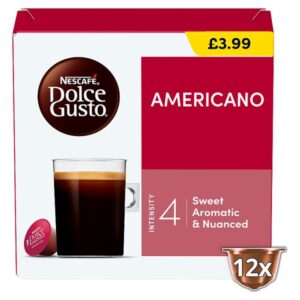 Nescafé Dolce Gusto Americano 12 x 8g = 96g (Pack of 3)