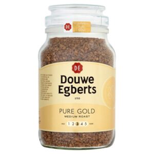 Douwe Egberts Pure Gold Medium Roast Instant Coffee 400g (Pack of 1)