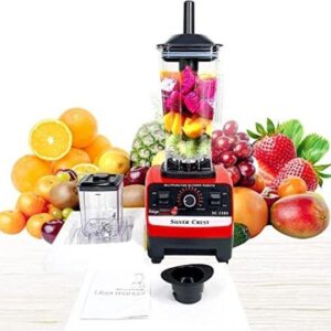 High Quality 2 JAR Silver Crest Ice Crusher Blender 4500W